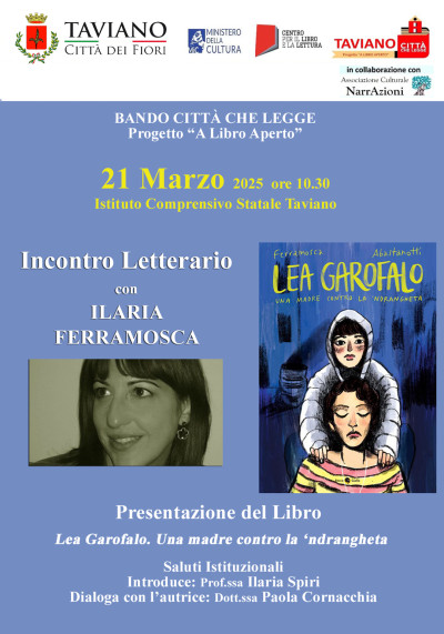 A Libro Aperto - Incontro con l'Autrice Ilaria Ferramosca 