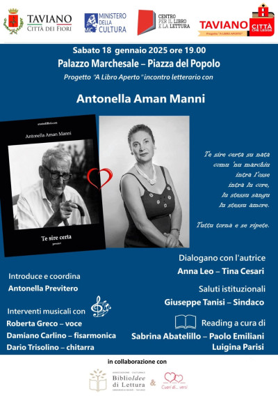 A Libro Aperto - Incontro con Antonella Aman Manni 