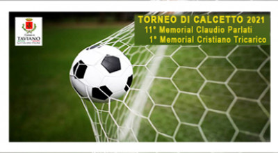 Avviso Pubblico - Torneo di Calcetto 2021