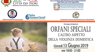 ORFANI SPECIALI:  L'ALTRO ASPETTO DELLA VIOLENZA DOMESTICA