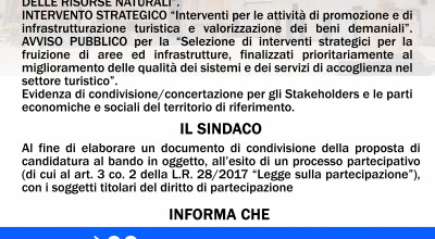 PARTECIPIAMO INSIEME A RIVALORIZZARE IL NOSTRO CENTRO STORICO