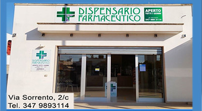 Apertura Dispensario Farmaceutico 2021 - Marina di Mancaversa